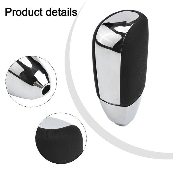 RUQLKF Automatic Gear Shift Knob For 300C 2004 2005 2006 2008 2009 2010 2011 with Black and Chrome Finish