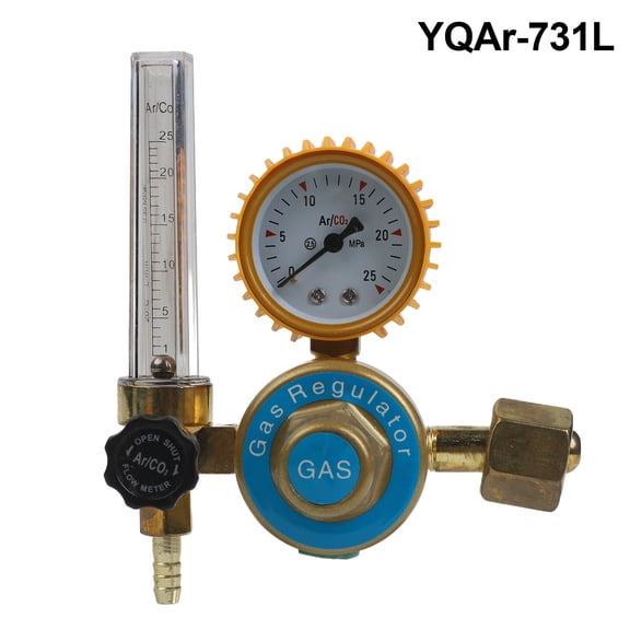 RUQLKF Flow Meter YQAr-731L For Gas Regulation Measurement Range 15 MPa Positive Action Type Pressure Regulator For Argon Welding