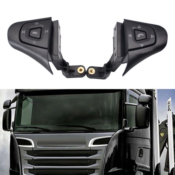 RUQLKF Truck Steering Wheel Cruise Control Switch Button For SCANIA 1870910 1870909