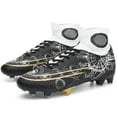 thumbnail image 1 of RURAN Men’s Soccer Shoes Cleats Professional High Top Breathable Training Sneakers, 1 of 9
