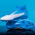 thumbnail image 1 of RURAN Mens Soccer Cleats Outdoor Lightweight High-Top Training Boots Ground Athletic Football Boots Soccer Shoes for Men/Women, 1 of 7