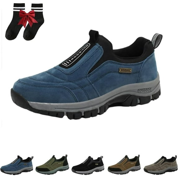RURAN Relieffoot Orthopedic Shoes Walking Shoes for Men Relief Foot Orthopedic Shoes Men's Comfortable Waterproof Orthopedic Walking Hiking Shoes