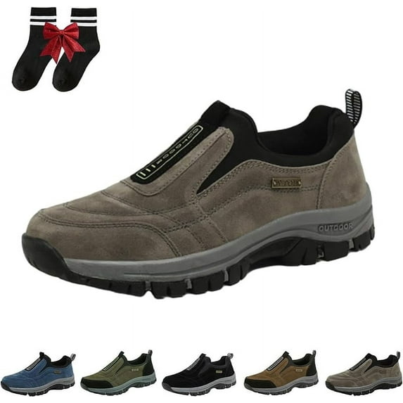 RURAN Relieffoot Orthopedic Shoes Walking Shoes for Men Relief Foot Orthopedic Shoes Men's Comfortable Waterproof Orthopedic Walking Hiking Shoes