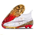 thumbnail image 1 of RURAN Soccer Cleats Mens Football Cleats Professional Soccer Shoes High-Tops Non-Slip Spikes for Big Boys Wide Training Sneaker, 1 of 6