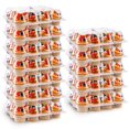 Poly Boxes RUREN Cupcake Containers Clear Plastic Cupcake Boxes - Walmart.com