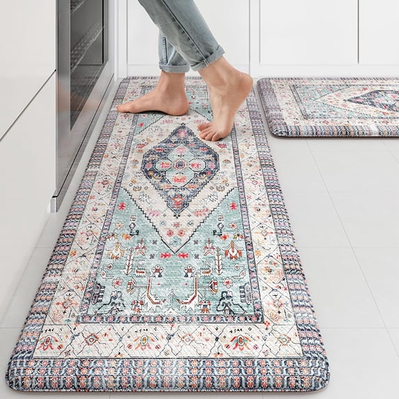 RUREN Fatigue Kitchen Mats for Floor, Farmhouse Kitchen Rugs - Walmart.com