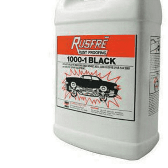 3B Products 1000-1B All-Purpose Innerpanel Rustproofing, 1 gal Drum, Black