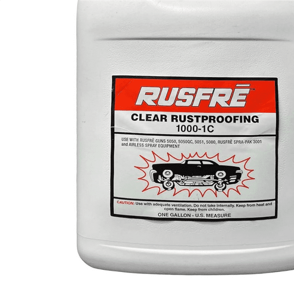 3B Products 1000-1C All-Purpose Innerpanel Rustproofing, 1 gal Drum, Clear