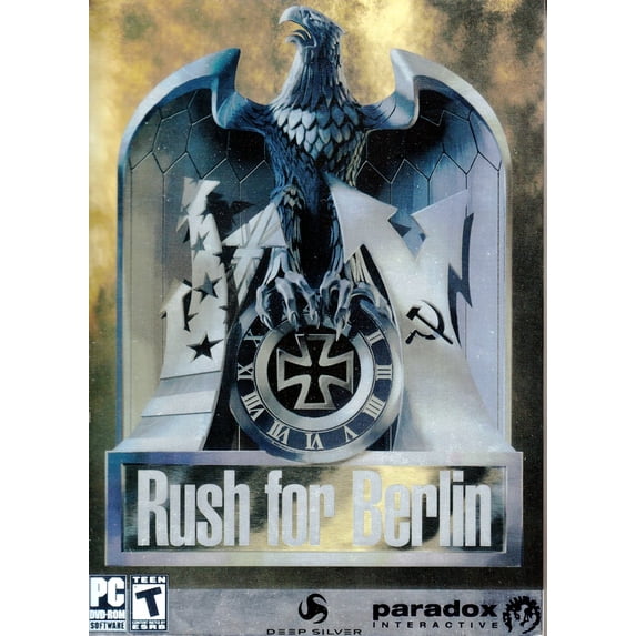 RUSH FOR BERLIN PC DVDRom - A Tactical Real-Time Strategy Game Set on the European Battlefields of WWII