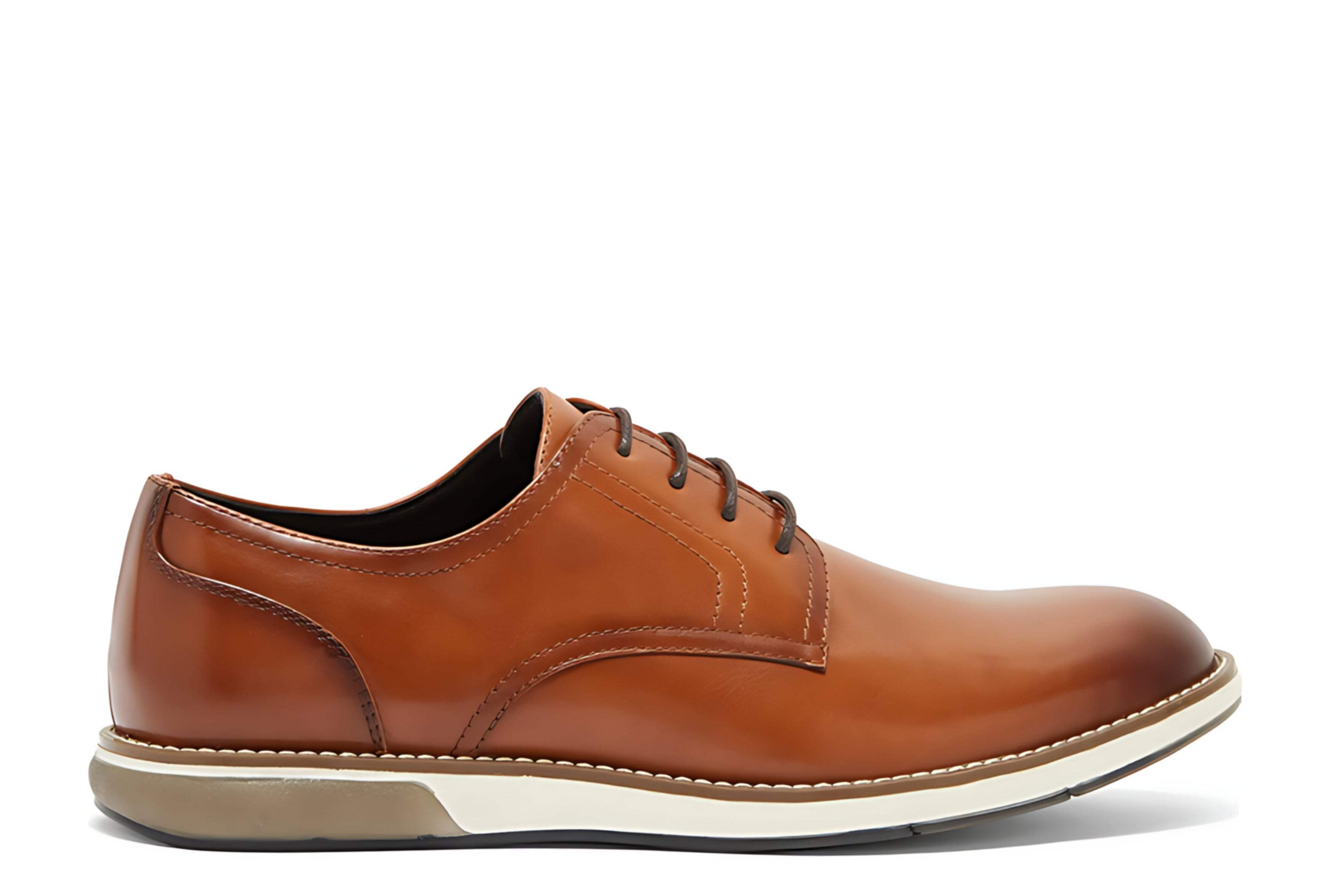 RUSH Gordon Rush Plain Toe Oxford 11.5 Brown Walmart