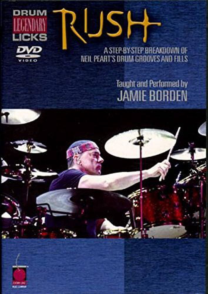 RUSH LEGENDARY LICKS DRUMS DVD