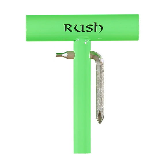RUSH Skateboard Tool All in One Skate Tool Neon Green