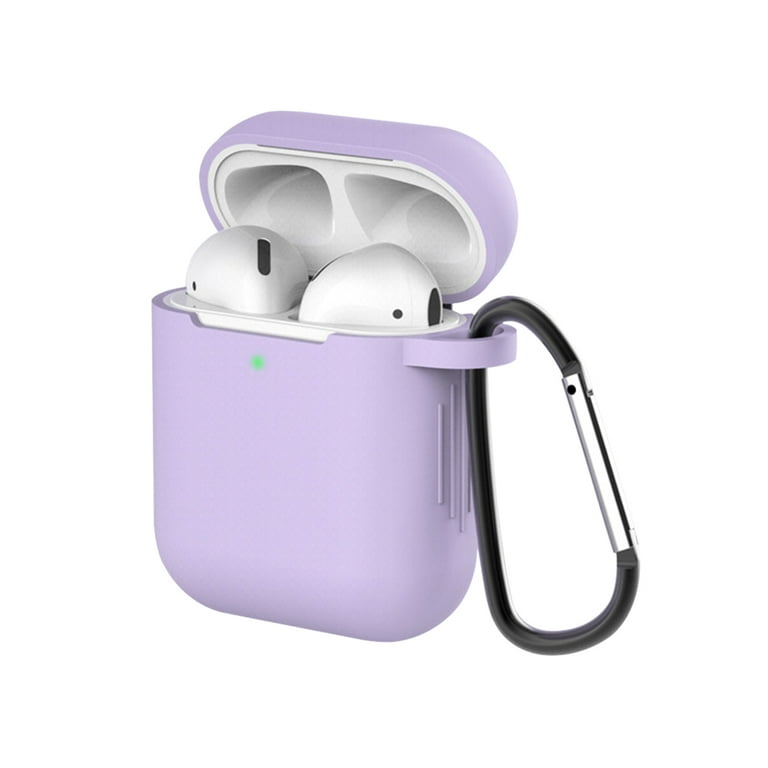 Cute Purple Light Purple Purple Silicone Airpod Case Elago