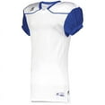 thumbnail image 1 of RUSSELL COLOR BLOCK GAME JERSEY (AWAY), 2XL, WHITE/ROYAL, 1 of 1