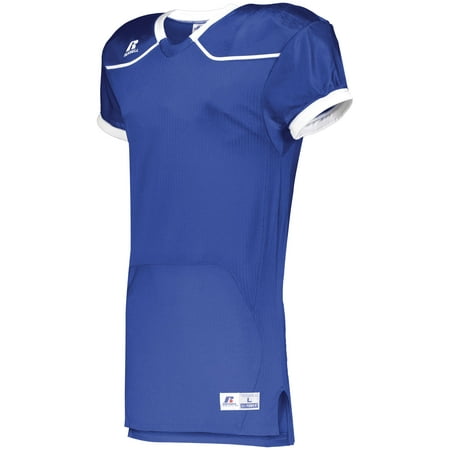 RUSSELL COLOR BLOCK GAME JERSEY (HOME), XL, ROYAL/WHITE