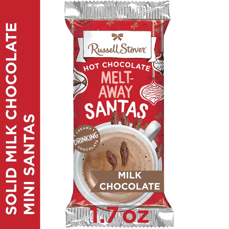 RUSSELL STOVER Christmas Hot Chocolate Melt-Away Milk Chocolate