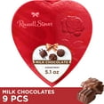 thumbnail image 1 of Russell Stover Valentine's Day Red Foil Heart Milk Chocolate Candy Gift Box, 5.1 oz., 1 of 8