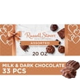 thumbnail image 1 of Russell Stover Valentine's Day WOW! Assorted Milk & Dark Chocolate Candy Gift Box, 20 oz., 1 of 8