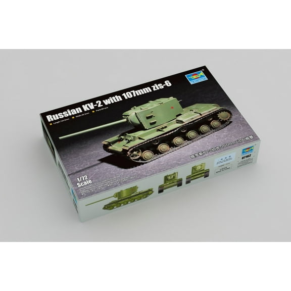 RUSSIAN KV-2 WITH 107MM ZIS-6