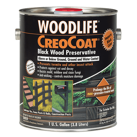 Wolman, WOODLIFE CreoCoat, 1 Gallon Satin Black- 14436A