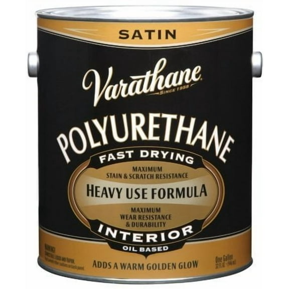 RUST-OLEUM 242176 Oil Based Satin Polyurethane, 11 Fl Oz