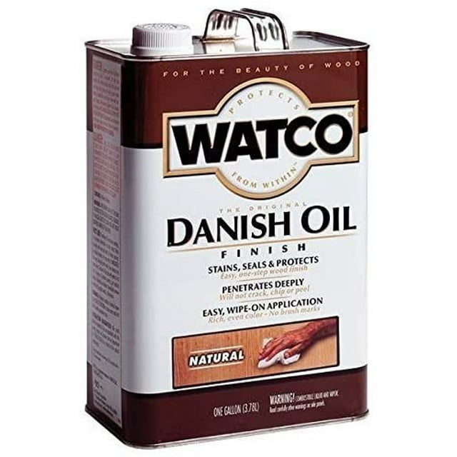 RUSTOLEUM 242217 Watco Gallon Natural Danish Oil Wood Finish by Rust