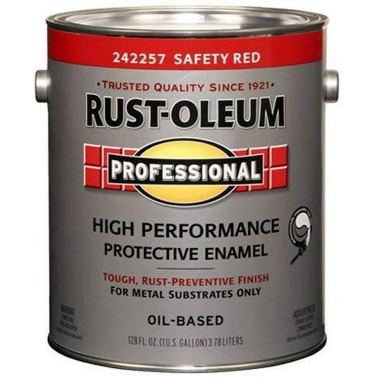 RUST-OLEUM 242257 Professional Gallon Safety Red PAINT Protective
