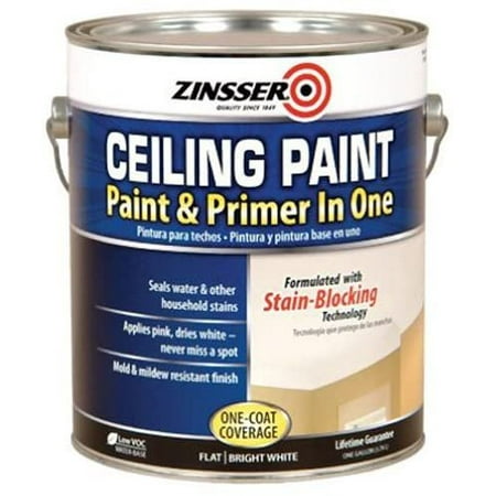Gossen Ceiling Paint - Liquid, Fast Drying, Ideal for Painting a Ceiling - 1 Gal, White