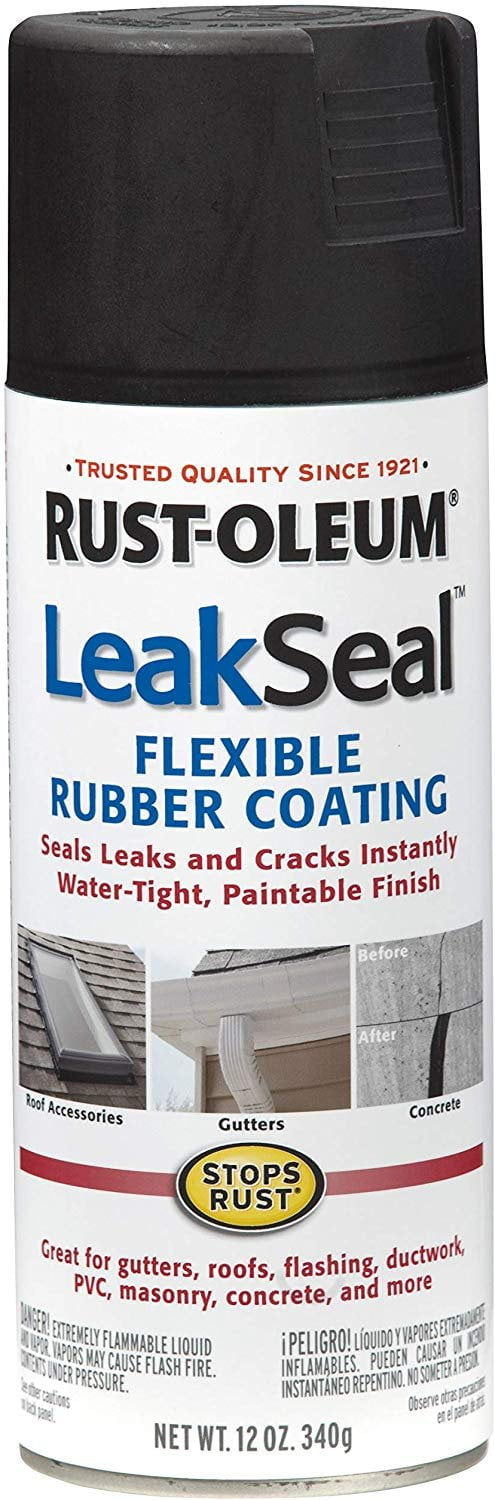 RUST-OLEUM 265494 12 oz Black Leak Seal Spray 