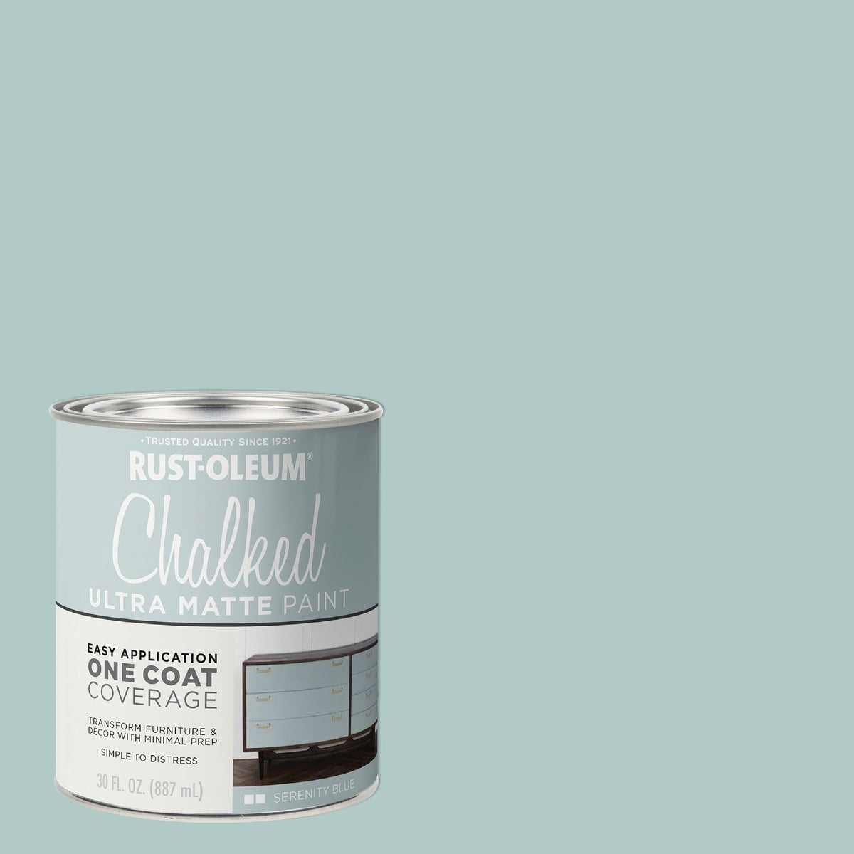 RUST-OLEUM 285139 Chalked Paint, 30 oz, Blue by Rust-Oleum