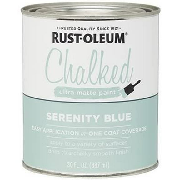 RUST-OLEUM 285139 Chalked Paint, 30 oz, Blue by Rust-Oleum