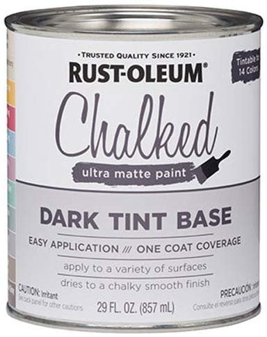 Rust-Oleum Base Paint Tintable Interior - Durable - 29 Oz, Dark Tint  Interior & Exterior Use, Professional Finish