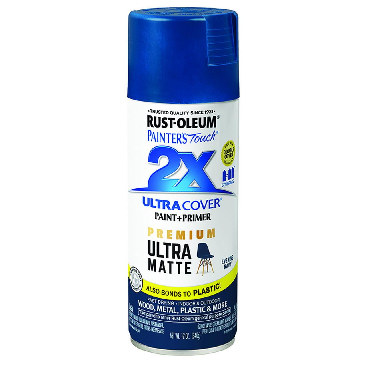 RUSTOLEUM 331183 Painters Touch 2 X 12 OZ Evening Navy Matte Spray