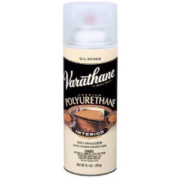 Rust-Oleum Varathane Spray Polyurethane Semi Gloss - Oil Based Protective Coating - 11.25 oz