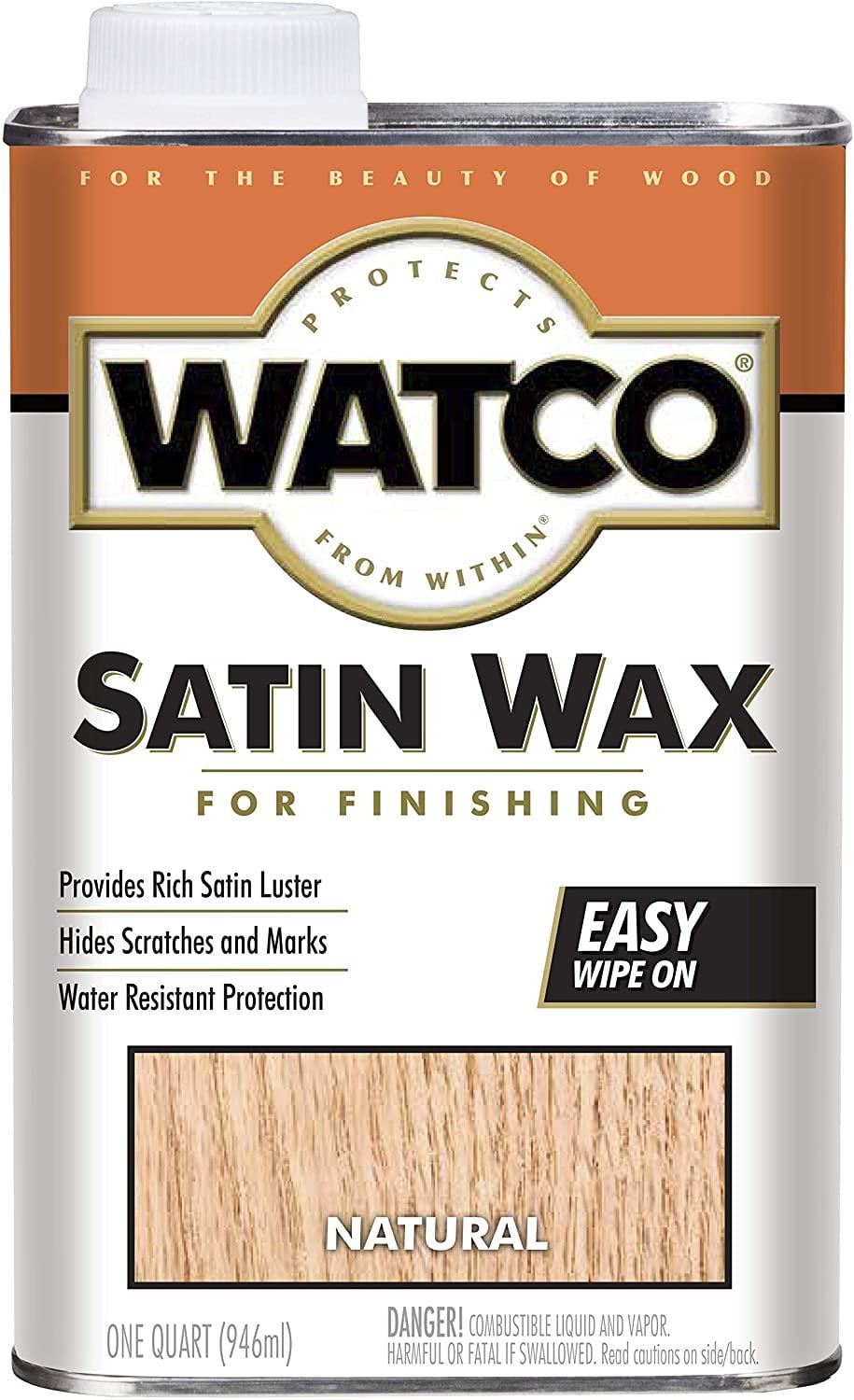 RUSTOLEUM 67041 Natural Satin Finishing Wax