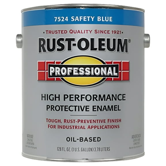 Rust-Oleum Safe Blue Paint - Durable Enamel - Gallon, Blue