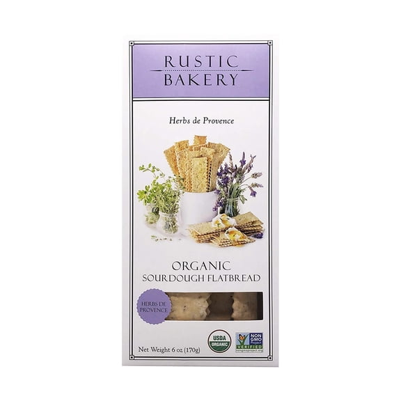 RUSTIC BAKERY Organic Herbs De Provence Flatbread, 6 OZ