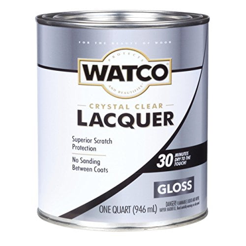 qt Rust-Oleum 63041 Clear Watco Brushing Lacquer, Gloss