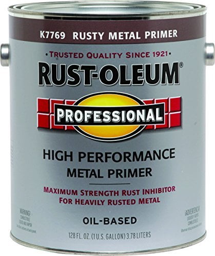 Rust-Oleum Rusty Metal Primer - Rusty Primer - 1 Gallon, Red