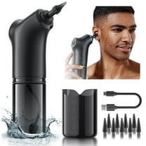 RUTAWZ Electric Ear Wax Removal Kit with 4 Pressure Modes, 10 Tips, and Basin for Safe Family Use