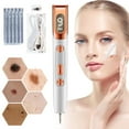 thumbnail image 1 of RUTAWZ Portable Precision Beauty Pen with 9 Adjustable Modes, USB Rechargeable Spot Care Tool for Face and Body, Rose Gold, 1 of 9