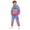 thumbnail image 1 of RUTAYY Boys 2 Piece Set City Graphic Long Sleeve Pullover Hoodie Jogger Pants Casual Everyday Wear Outfits, Purple, 1 of 6