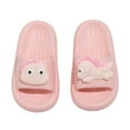 thumbnail image 1 of RUTAYY Child Boys Slippers Home Indoor Anti- Colorful Dinosaur Print Flip-Flops Casual Daily Wear, Pink, 14-16 Years, 1 of 4