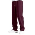 thumbnail image 1 of RUTAYY Children Boys Casual Pants Solid Color Elastic Waist Drawstring Loose Fit Wide Leg Joggers Sweatpants Comfortable Long Slacks Daily Wear Leisure Vacation Trousers, 1 of 5