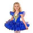 thumbnail image 1 of RUTAYY Children Girls Ballet Dress Sleeveless Dance Party Performances Soft Comfortable Lightweight Vibrant Holiday Dresses, 1 of 4
