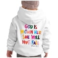 thumbnail image 1 of RUTAYY Children Girls Hoodies Letter Printed Round Neck Long Sleeved Soft Fabric Casual Daily Wear Leisure Vacation Hooded Sweatshirt, 1 of 7