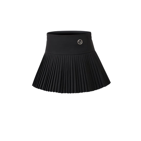 RUTAYY Children Girls Pleated Design Elastic Waist Cycling Sports Daily Wear Sport Short Skirt 3-13 Years Tennis Badminton Quick-Dry Fabric Comfortable Running Preppy Clothes