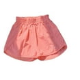 thumbnail image 1 of RUTAYY Children Girls' Shorts Summer Casual Elastic Waist Comfortable Breathable Ice Cream Silk Shorts Quick Dry, Pink, 9-10 Years, 1 of 4