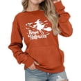 thumbnail image 1 of RUTAYY Children Girls Sweatshirt Casual Long Sleeve with Pocket Loose Fit Tops Comfortable Streetwear Leisure Versatile Pullover, 1 of 4