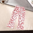 thumbnail image 1 of RUTAYY Girls Flare Pants Leopard Print Elastic Waist Kid Bottoms Casual Daily Wear Red, 1 of 3
